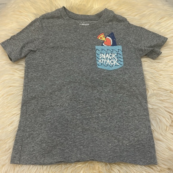 Nike GAP H&M OshKosh T-Shirt 4 Pack Bundle in Black Gray & Green Size 3-4T - Picture 11 of 14